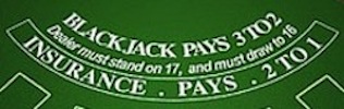Versicherung gegen Blackjack