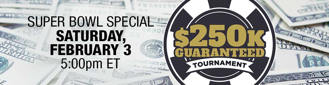 super bowl special poker tournament