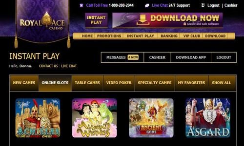 Royal Ace Casino Instant Play