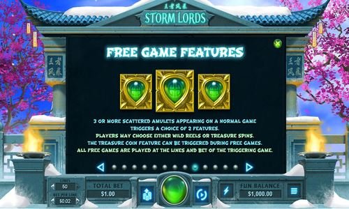 storm lords free game feature