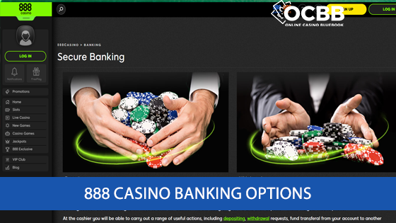 secure banking options at 888 casino