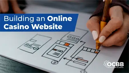 building online casino website