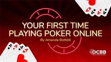 first time playing poker online