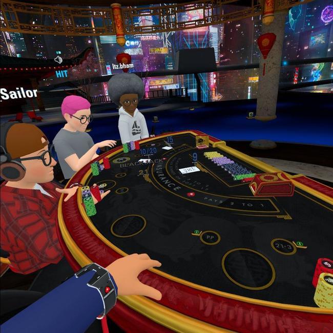 playing blackjack in pokerstars vr