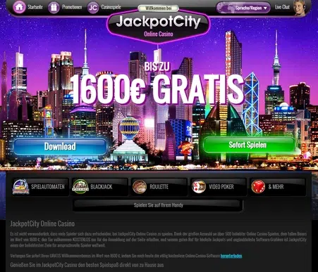 jackpot city screenshot de