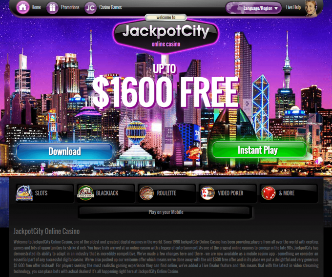 JackpotCity Casino Review Online Gambling At JackpotCity