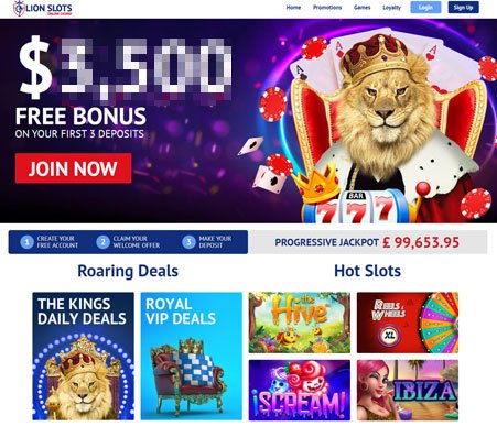 analysis of lion slots casino online