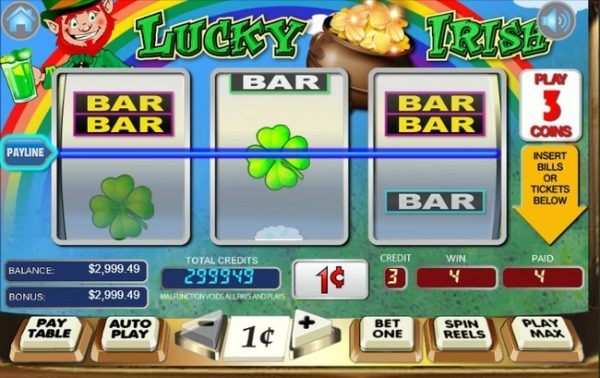 lucky irish slots