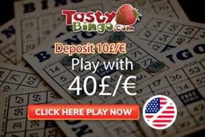 tasty bingo casino bonus for players outside of the united states