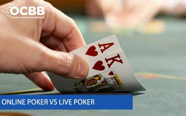 online vs live poker