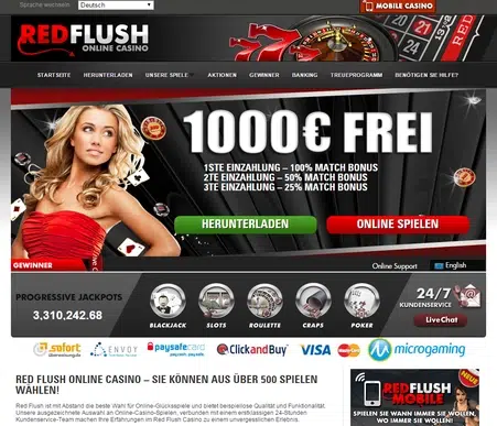 red flush online casino