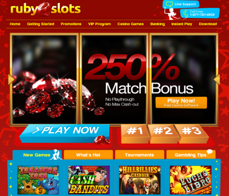 Ruby Slots Casino Review - Online Gambling At Ruby Slots