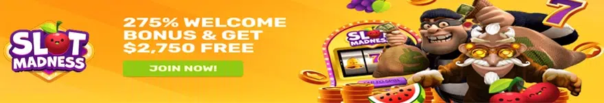 slot madness casino banner