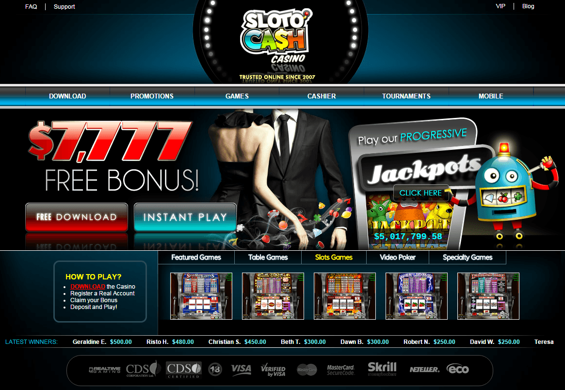 sloto cash online casino review