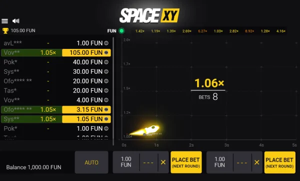 Space XY screen shot