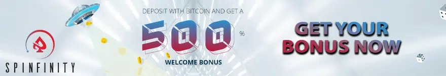 spinfinity online casino welcome bonus